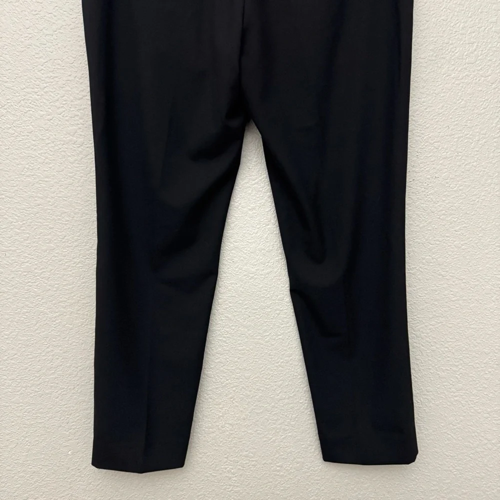 Banana Republic Modern Classic‎ Plain Weave Suit Trouser Pants Black Size 33x30